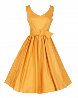 a beautiful  golden dress